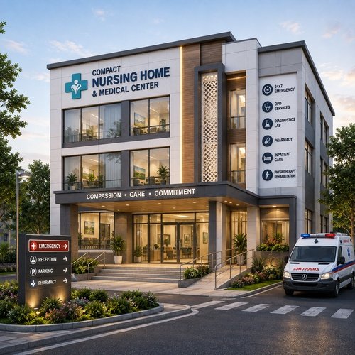 Community Nursing Home Land in High-Density Zone